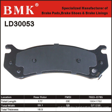 High Quality Brake Pad (LD30053) for American Car